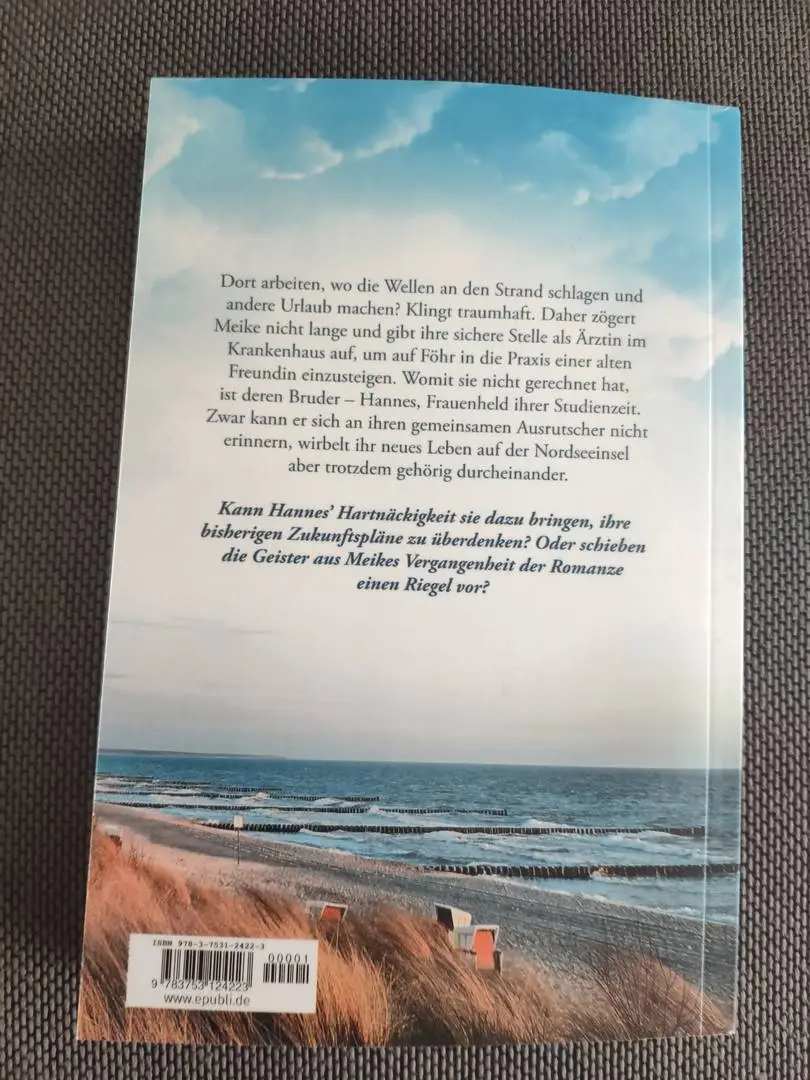 Die Rückansicht des Taschenbuch-Cover von Die Praxis am Meer - Ein neuer Anfang 